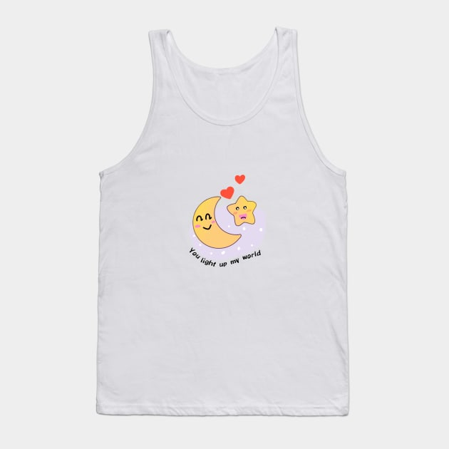 Cute couple Tank Top by Mycreation